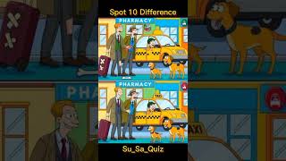 Can You Find 10 Diffrences  puzzle shortsfeed shorts [upl. by Earased945]