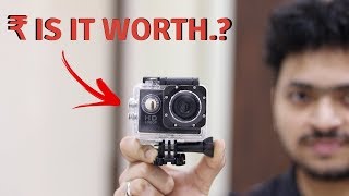 ₹799 Action Camera  Is It Worth  Tech Unboxing 🔥 [upl. by Ymeraj62]