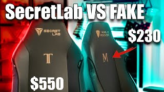 Secretlab Titan Evo 550 vs NobleRocker 230 Gaming Chair [upl. by Fredia]