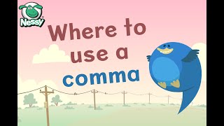 Nessy Writing Strategy  When to use a comma  Help with Punctuation [upl. by Dominus]