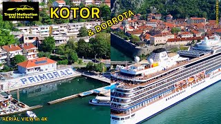 KOTOR i DOBROTA iz vazduha Jesen 2024  KOTOR amp DOBROTA Aerial View in 4K MNE Crna Gora [upl. by Atiuqahs74]