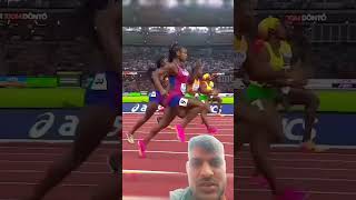 💯 m world championathletics usa sha carri1millionviews subscribe like share [upl. by Porty]