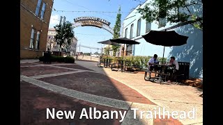 Tanglefoot Trail from Houston to New Albany in 20 mins biketouroxfordms [upl. by Honora]