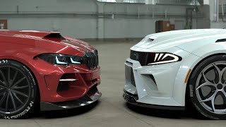 NEW Dodge Charger SRT Hellcat vs BMW M5 Sport  WHICH ONE [upl. by Niarfe239]