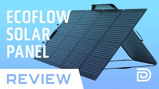 ECOFLOW 220 Watt Solar Panel Overview and Performance Analysis [upl. by Lubow9]