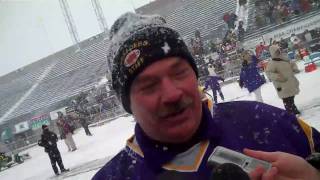 Lancaster Catholic coach Bruce Harbach meets the media after [upl. by Rozek279]