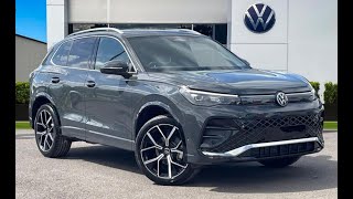 Brand New Volkswagen Tiguan RLine 15eTSI 150PS MHEV in Grey  Wrexham Volkswagen [upl. by Aalst]