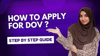 DOV complete process  Docs requirement  When amp how to apply  Discussed in detail [upl. by Aihseyk768]