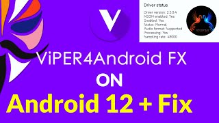 How To Install ViPER4Android FX On Android 12  Fix [upl. by Rind]