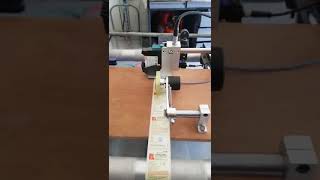 Meenjet Mx1 online batch coding machine printing label with Gap sensor [upl. by De Witt]