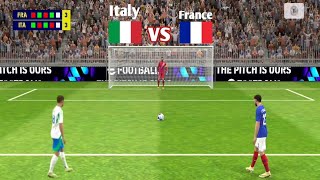 🔥France vs Italy full penalty shootout⚽  ITA vs FRA HIGHLIGHTS [upl. by Decca]