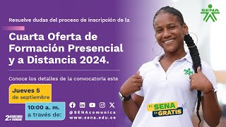 IV Oferta de Formación Presencial y a Distancia 2024 [upl. by Odranreb492]