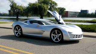 GM Corvette Stingray Concept Driven And Detailed [upl. by Oynotna164]