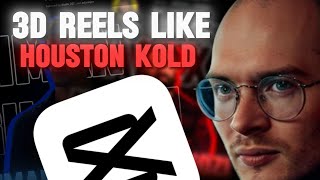 How To Create 3D Reels Like Houston Kold On Capcut [upl. by Rabassa126]