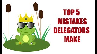 Top 5 Mistakes Delegators Make when Staking Cardano [upl. by Birecree]