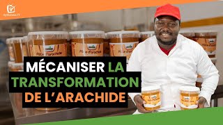 Burkina Faso  Mécaniser la transformation de l’arachide [upl. by Amarillas]