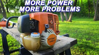 Fixing A Stihl Trimmer That Doesnt Always Stay Running [upl. by Auoh]