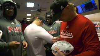 NIU Football 2023  Bowling at the Camellia Bowl [upl. by Deer]