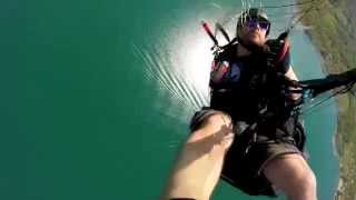 Paragliding accident  Fall into the canopy [upl. by Perseus]