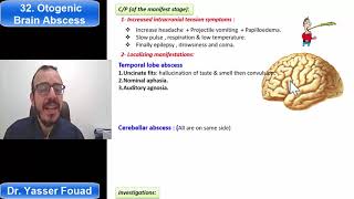 32 Otogenic Brain Abscess [upl. by Zurn79]