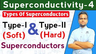 Types Of Superconductors  Type I and Type II Superconductors In Hindi [upl. by Haletky]