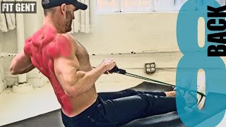 8 Back Exercises for Resistance Bands  NO ATTACHING [upl. by Rett394]