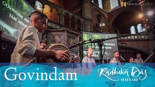 Govindam Adi Purusham — Radhika Das — LIVE Kirtan at Union Chapel London [upl. by Beore]