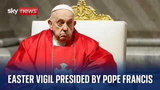 Watch live Easter Vigil presided by Pope Francis [upl. by Steel]