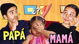 ¡CON MAMÁ VS CON PAPÁ  Gibby [upl. by Ynaffet]