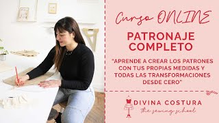 Curso Online de Patronaje Completo [upl. by Abagael]