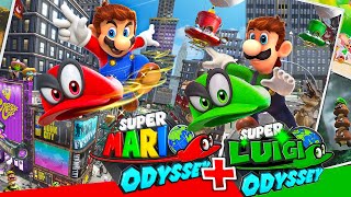 Super Mario Odyssey  Super Luigi Odyssey  Full Game Walkthrough 4K [upl. by Dranik]