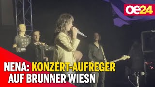 Nena KonzertAufreger auf Brunner Wiesn [upl. by Erdnaxela]