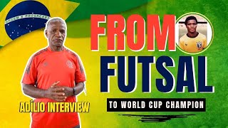 Flamengo Legend Adílio talks about his career and Winning both Futsal and Football World Cups [upl. by Selhorst531]