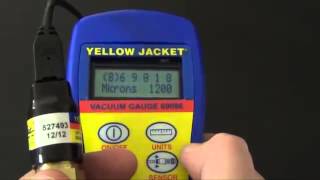 Yellow Jacket How to Program Your 69086 Vacuum Gauge  Instrumart [upl. by Racklin]