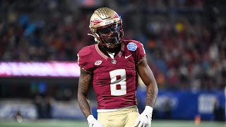 Renardo Green  Cornerback  Florida State  2023 Highlights  2024 NFL Draft [upl. by Telford]