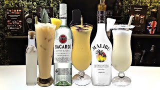 3 PIÑAS COLADAS ¡bebidas nuevas originales y muy ricas¡ [upl. by Tam]