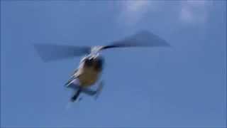 Psp Helicopter flys by with siren on [upl. by Odelet615]