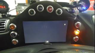 Raspberry Pi4 as car dash with TunerStudio on Megasquirt ECU MS3MS3X via WiFi connection [upl. by Kciredorb153]