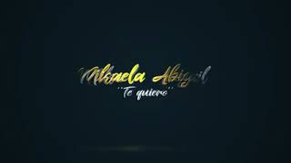 micaela abigail nigga te quiero 💖 😋 ❤ cover vídeo 📹 oficial ✔ [upl. by Almeda]