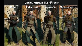 Witcher 3Where to Find The UrsineBear Set BasicMastercrafted with Locations [upl. by Jakob851]