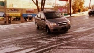 How NOT to Drive on Ice [upl. by Yendyc]