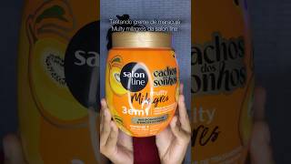 Testei creme de maracujá multy milagres da salon line salonlinebrasil salonline migssalonline [upl. by Tri]