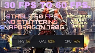 AETHERSX2 BEST SETTINGS FOR AUGUST 2022 GOD OF WAR 2 60FPS [upl. by Kokoruda]