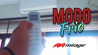 Configura a Modo Frio Tu Minisplit Mirage AHORA SI VA ENFRIAR [upl. by Liban]