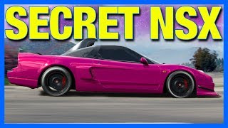 Forza Horizon 4  THE SECRET NSX NSXR GT Customization [upl. by Ellehcan961]