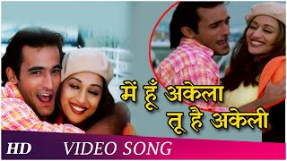 Main Hoon Akela HD  Mohabbat 1997  Sanjay Kapoor  Madhuri Dixit  Hindi Romantic Song [upl. by Akined]