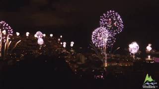 Madeira New Year Fireworks 2017 HD 3D [upl. by Andreas]