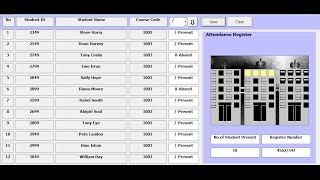 How to create Attendance Register in Excel using VBA [upl. by Rocco]