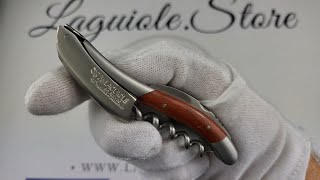 Laguiole Corkscrew Red Heart wood – Satin Finish [upl. by Imuy488]