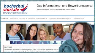 Bewerbung für Bachelor PSYCHOLOGIE auf HOCHSCHULSTART in 15 Minuten erklärt [upl. by Otiv]